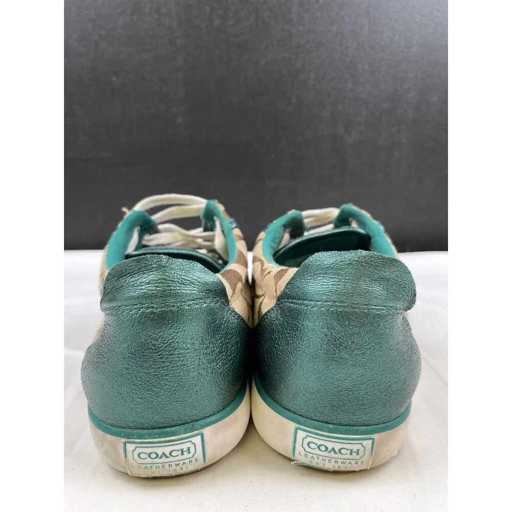 Coach Barrett Women's Canvas Sneakers / Shoes Size 9B SKU 4245 - Picture 6 of 8